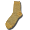 Chaussettes Porto et Tokyo olive avec broche en forme d'abeille or