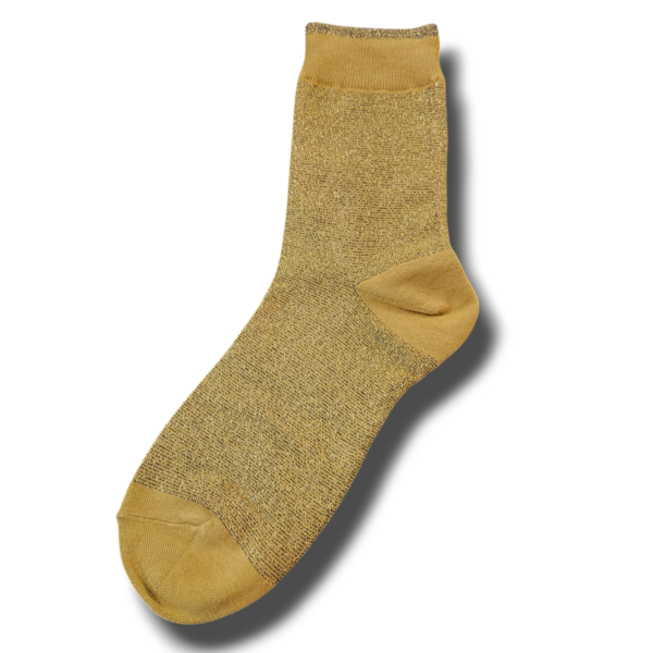 Chaussettes Porto et Tokyo olive avec broche en forme d'abeille or