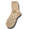 Chaussettes Porto et Tokyo olive avec broche en forme d'abeille or