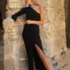 Robe Longue Lilia Noir