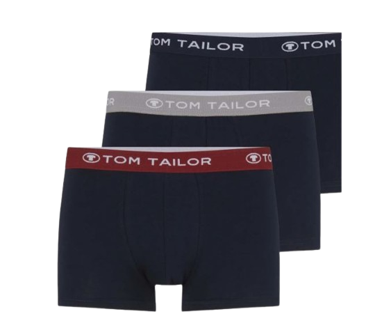 Boxer lot de 3 (Dark Blue Multi) Tom Tailor